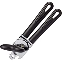 Westmark Abrelatas de Pinza con Cubierta y Elevador de Tapas- Longitud: 20-8 cm- Acero-plástico- Gentle- 28402270- Negro…